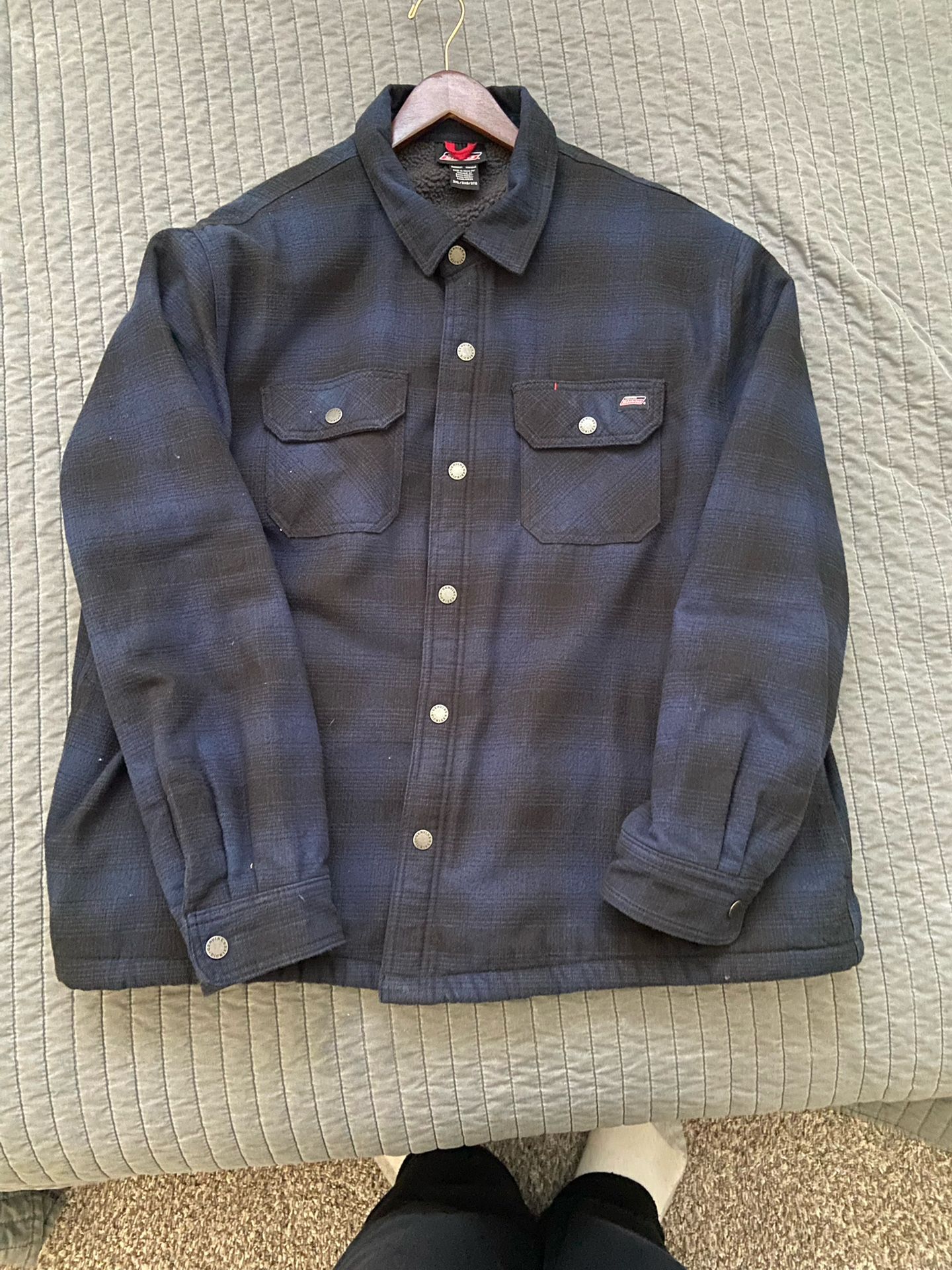 Dickies Blue Flannel Jacket