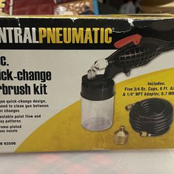 Airbrush Compressor And Kit (never used)