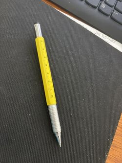 Pen with Ruler and Level