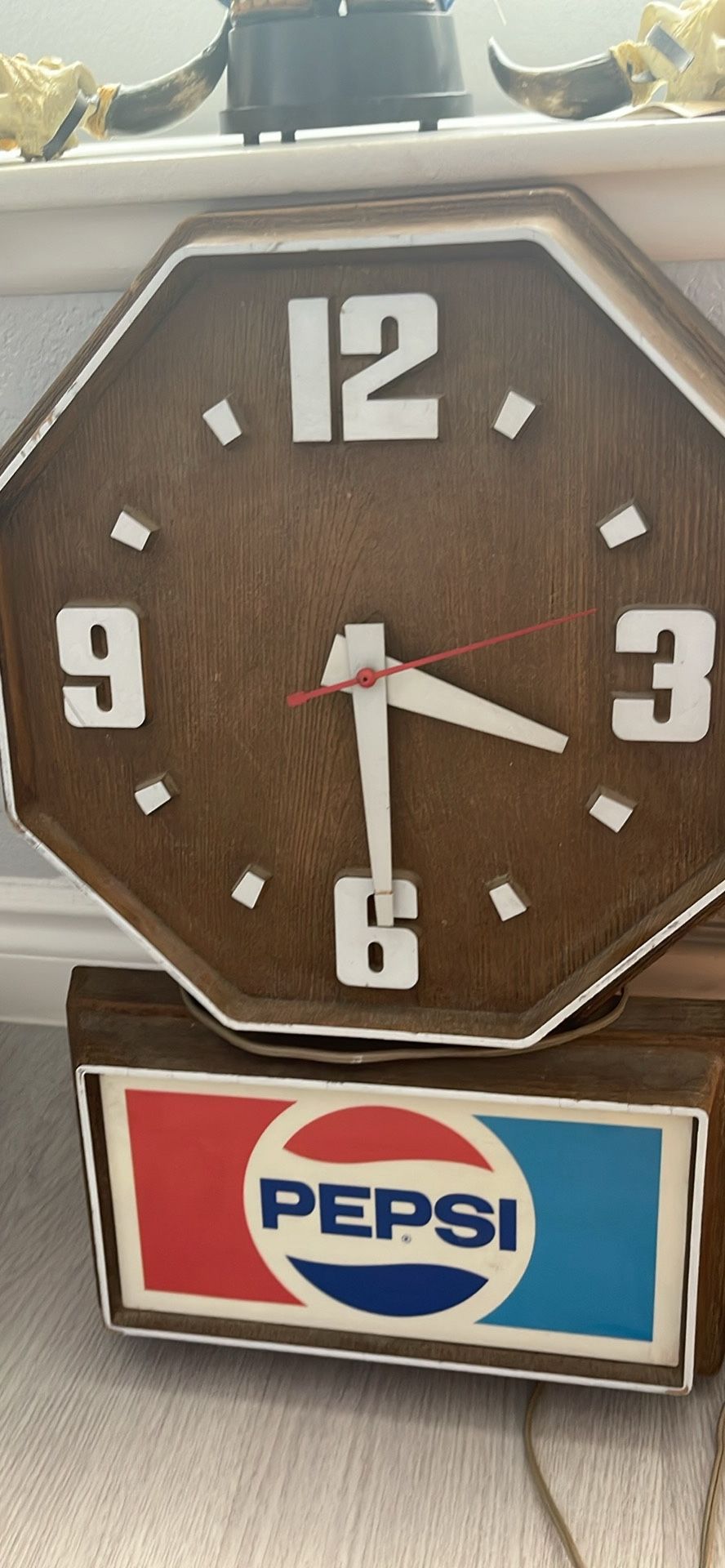 Pepsi Clock Hold Beer Coors Light