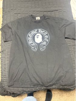 Chrome Hearts X Bape Black Shirt Large