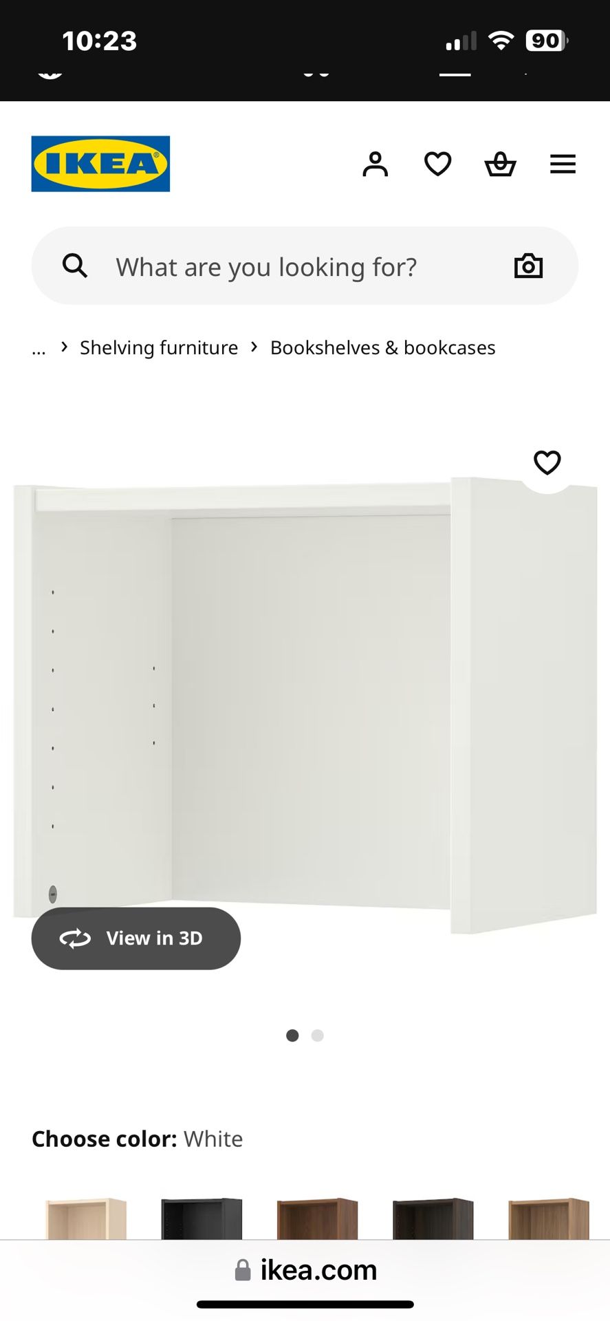 Billy Bookcase Extension Unit