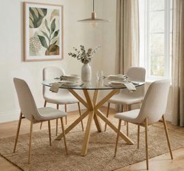Dining table & chairs