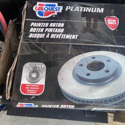 BEST OFFER - Platinum Painted Rotors - Brand New 