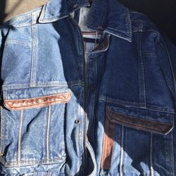 Boys Winter Denim Jacket