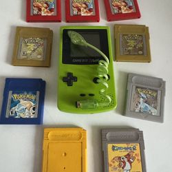 Gameboy Colors Pokémon Games