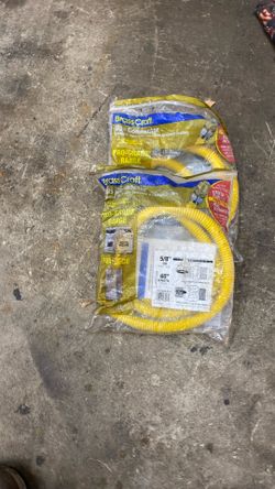 Stove or dryer gas connection