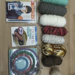 Knitting supplies and yarn kits crafts kids activity hobby 