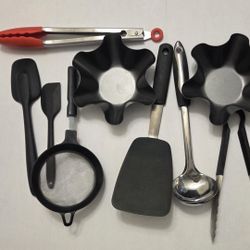 Kitchen Utensils And 2 Tortilla Makers