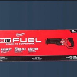 New Milwaukee M18 Fuel 18V Brushless cordless Reciprocating Saw 