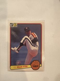 Nolan Ryan 1983 Donruss #118 Card