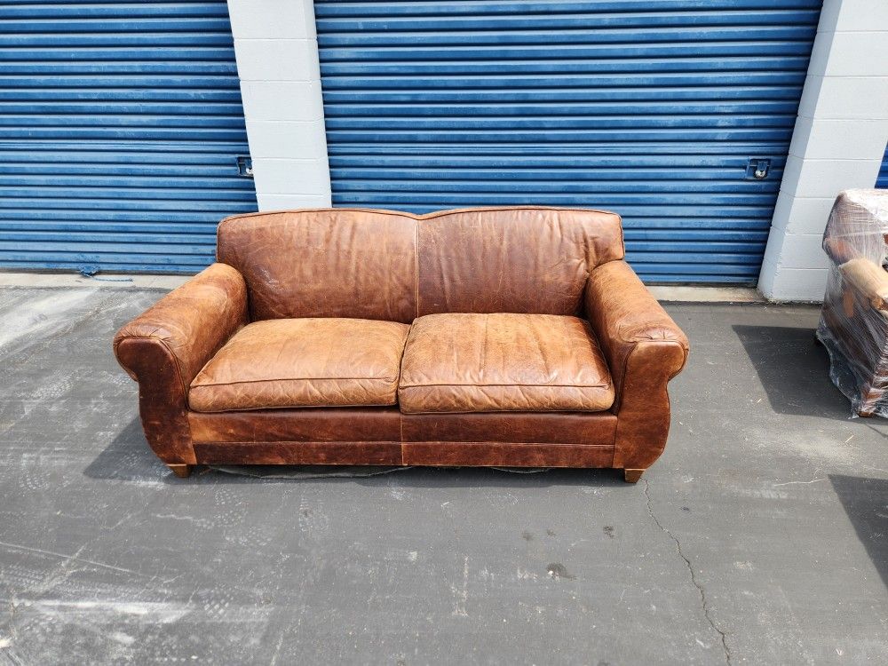 Leather Couch - Real Leather