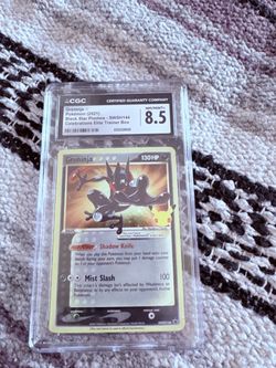 Greninja gold Star CGC 8.5 Pokemon Black Star Promo SWSH144 card