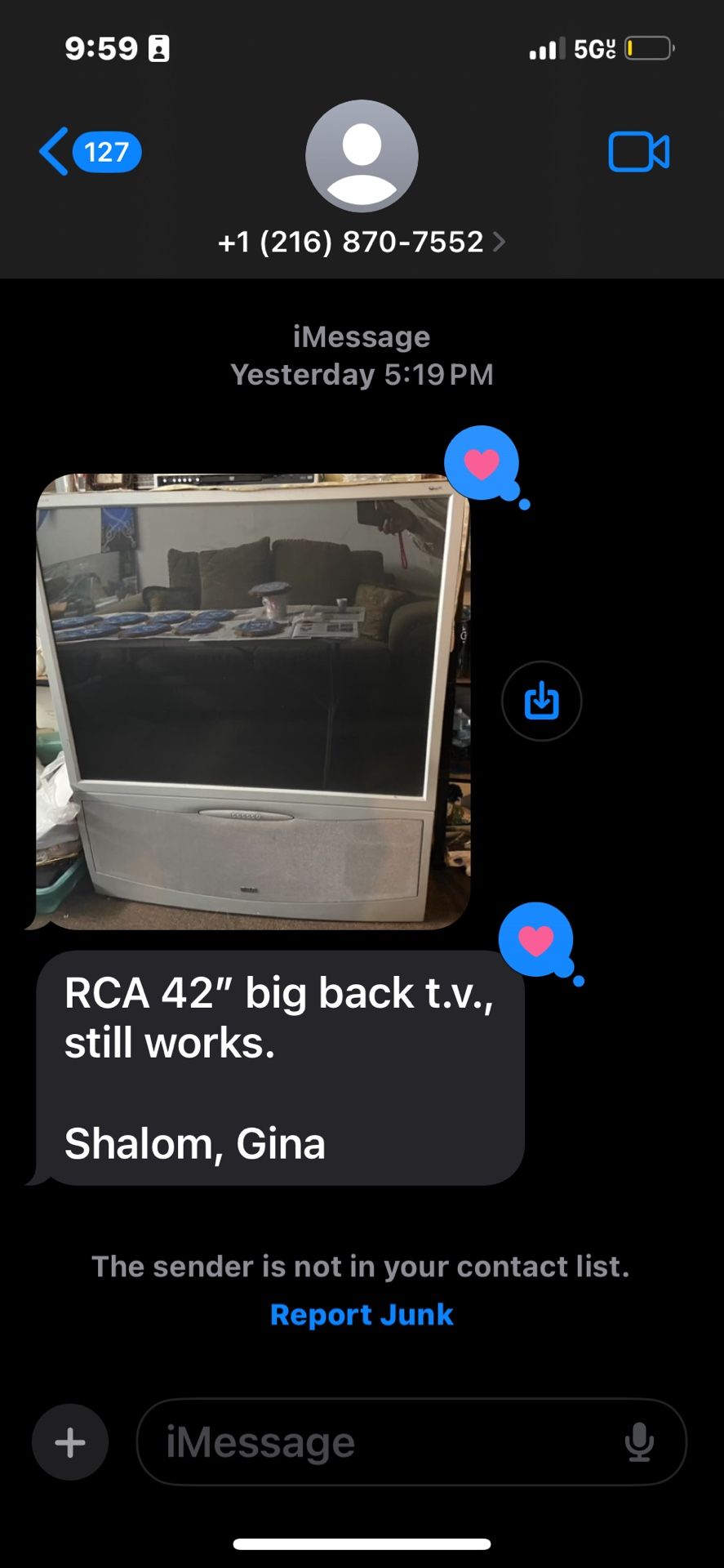Big Flat Screen 📺 42in