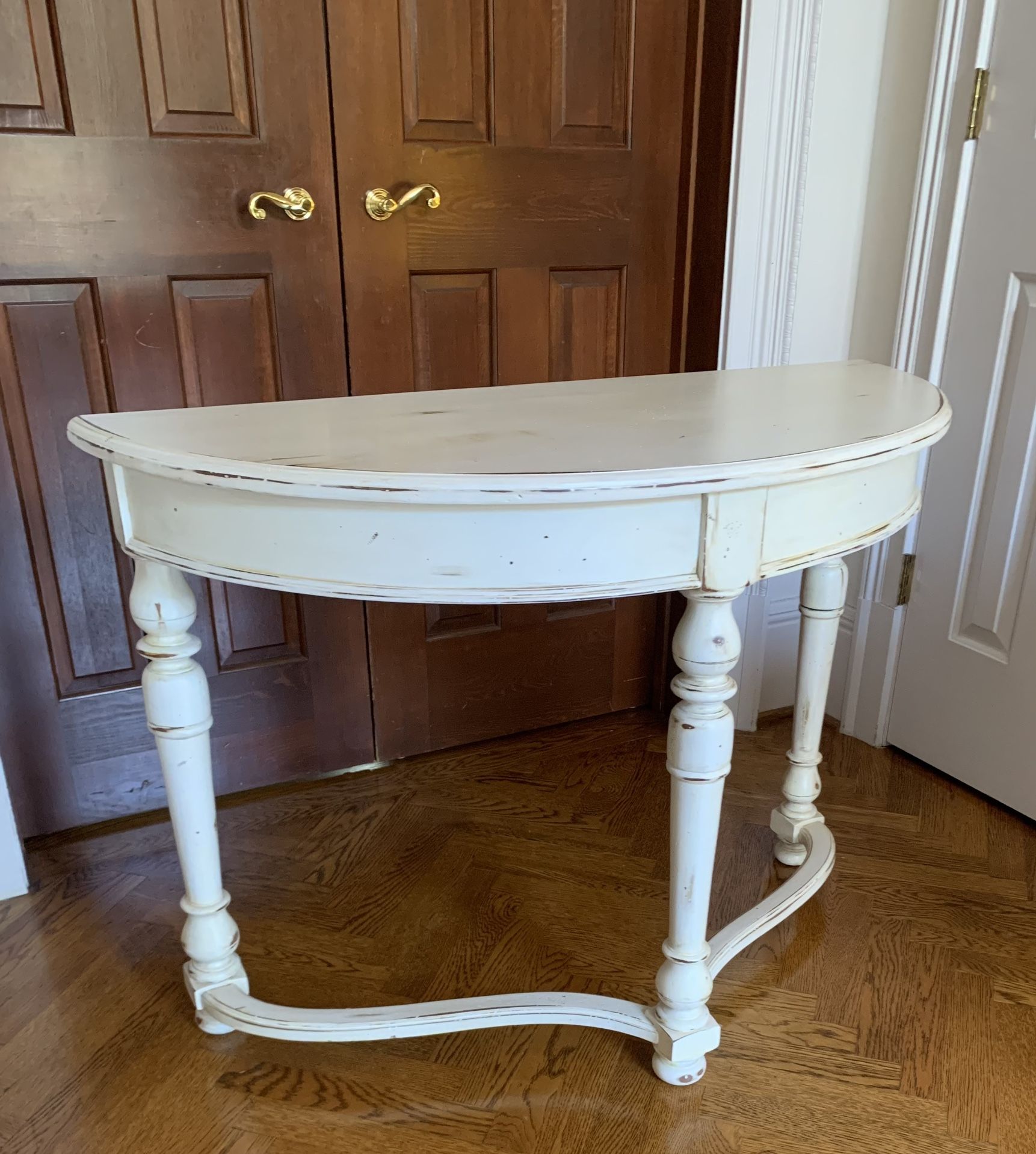 Half Circle Console Table