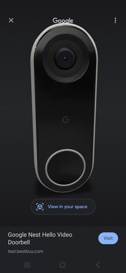 Google Nest Doorbell Camera