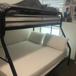 Twin Over Full Bunk Bed FRAME ONLY