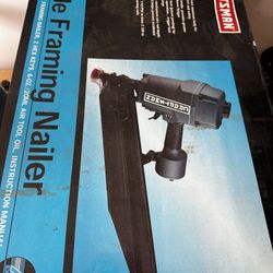 Craftsman Full Head Angle Framing Nailer – Air Powered