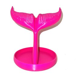 Whale Fin Necklaces Holder / Rings 