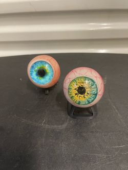 Halloween Glass Eye
