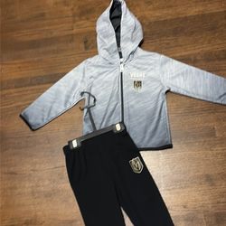 Toddler clothes size 2t Vegas Golden Knights outfit (2pc)