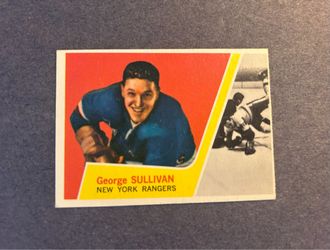 1963 Topps #44 George "Red" Sullivan. Negotiable