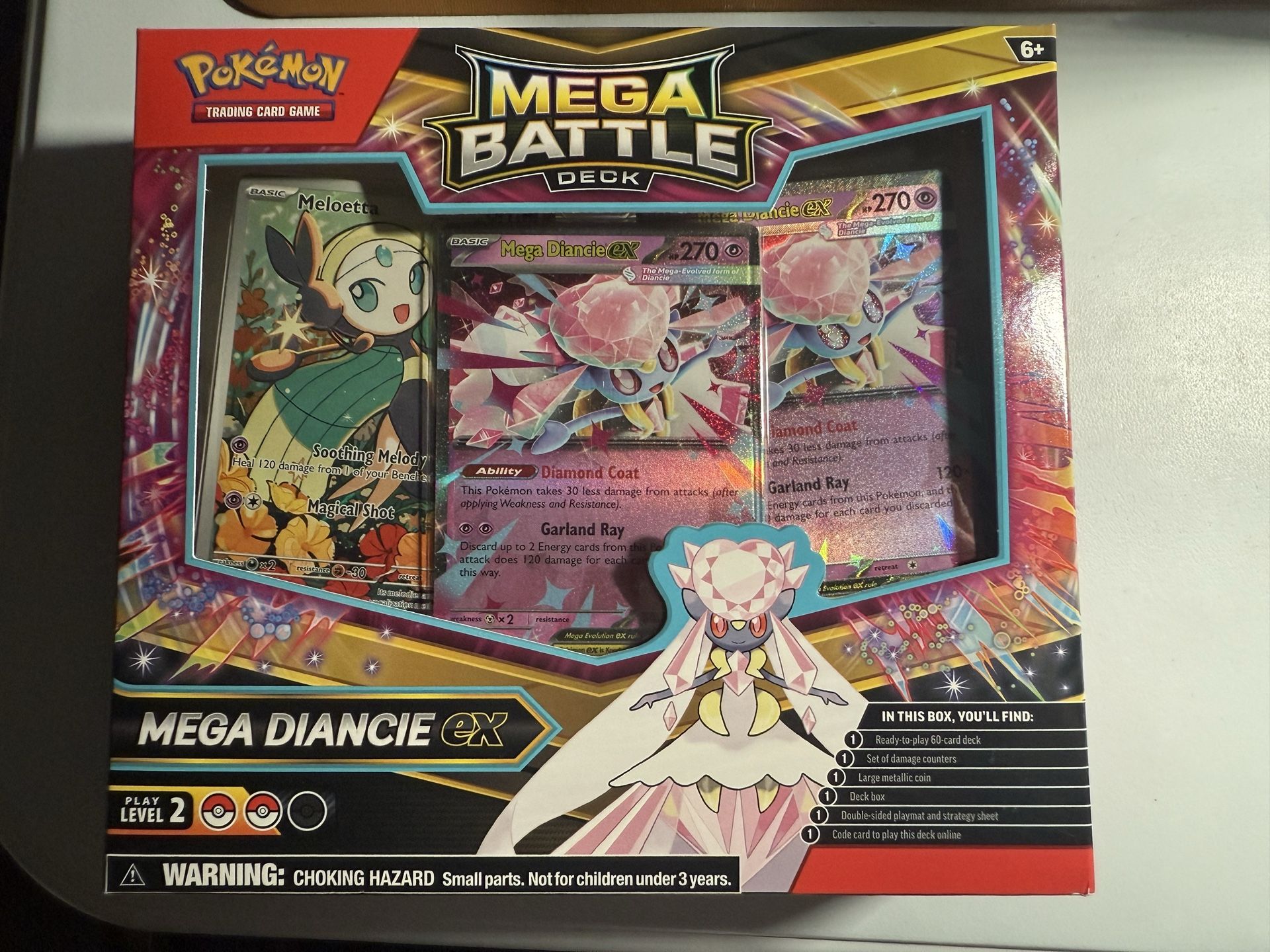 Mega Diancie battle deck