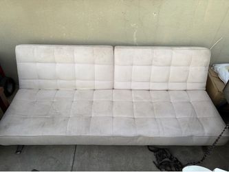 White futon