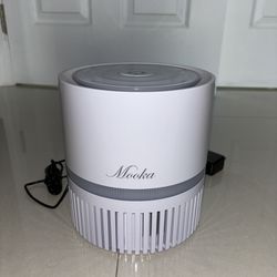 Mooka EPI810 3-in-1 Home Air Purifier with True HEPA and Smart Mode, Room Silent Air Purifier, Air Cleaner with Night Light, Safely Remove Dust, Polle