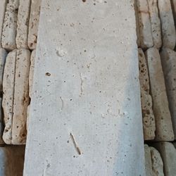 Approx 100 Pieces Travertine 6x3 Tile
