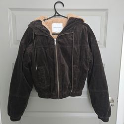 American Eagle Lined Crop Jacket
