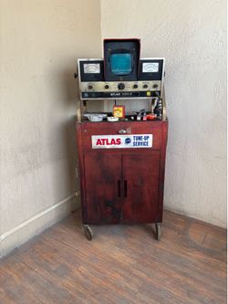 Old tune-up machine