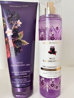 Bath & Body Works Wild Blackberry Jam Set