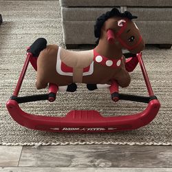 Toddler rocking horse