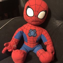 Talking SPiderman Plush Toy