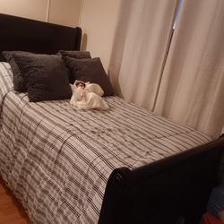 Twin Bed with Mattress