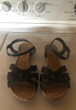 Andrea leather sandals size 10