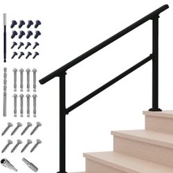 Handrails for Outdoor Steps,1-4 Step