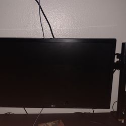 LG Gaming Monitor 60hz 1080p With Mount 27 Inches READ DESCRIPTION