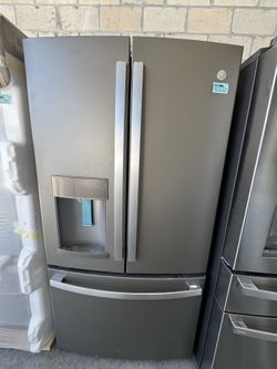 Open Box Refrigerator New Nevera Slate 