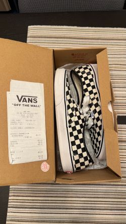 Vans Authentic Checkerboard (Golden Coast) Men’s Size 10 – Excellent Condition w/ Original Receipt