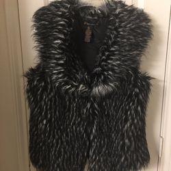 Ladies Faux Fur Vest