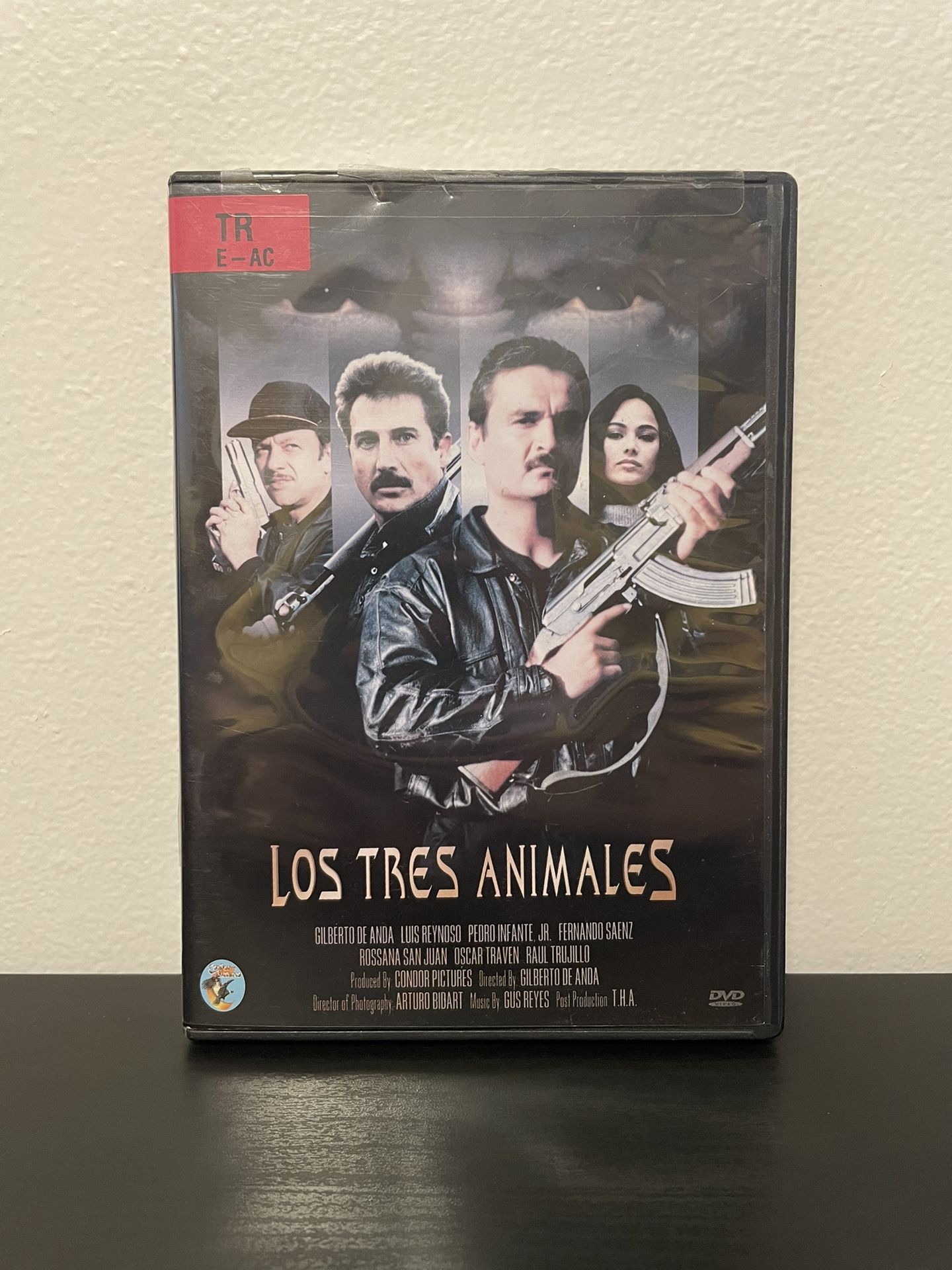 Los Tres Animales DVD Movie Like New Rare Out Of Print Spanish Film 2002