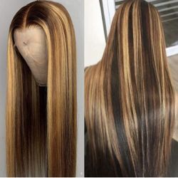 Be Human Hair Wigs-12” To 28” - Inquire About Length Needed For Price 