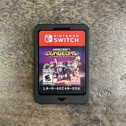 Nintendo Switch Minecraft Dungeons Ultimate Edition Video Game 