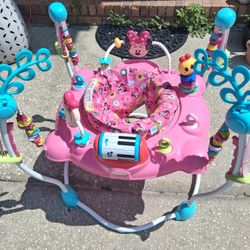 Minni Mouse Baby Bounce And Play Center