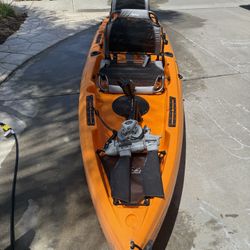 Hobbie Compass duo tandem kayak - Fishing Ready With Fish Finder And More!