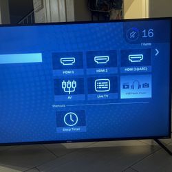 Onn Roku Tv 50”in