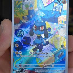 Riolu Pokémon Card 
