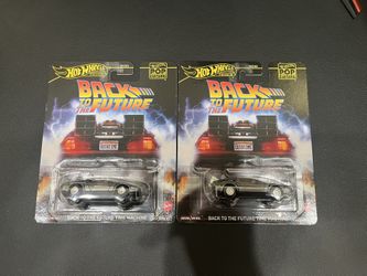 Hot Wheels Back to the Future Time Machine Delorean